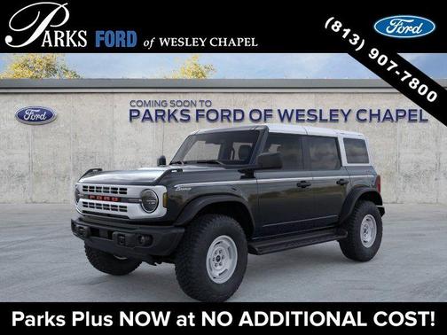 Shadow Black 2026 Ford Bronco Heritage Edition