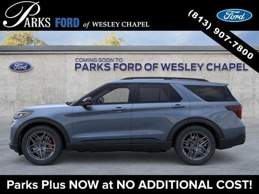 Vapor Blue Metallic 2026 Ford Explorer ST