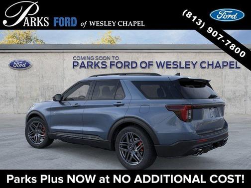 Vapor Blue Metallic 2026 Ford Explorer ST
