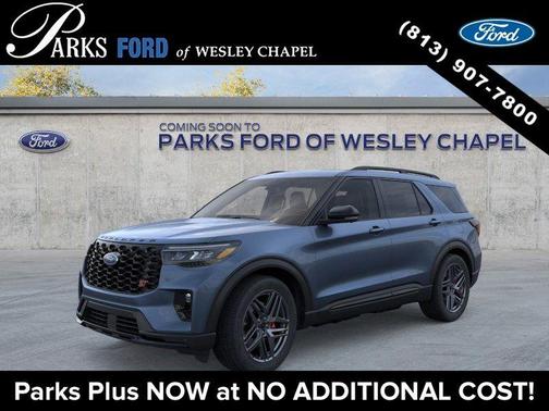 Vapor Blue Metallic 2026 Ford Explorer ST