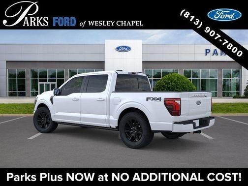 White Metallic 2025 Ford F-150 Platinum
