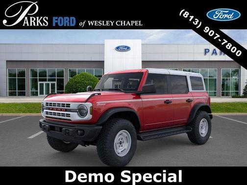 Ruby Red Metallic Tinted Clearcoat 2026 Ford Bronco Heritage Edition