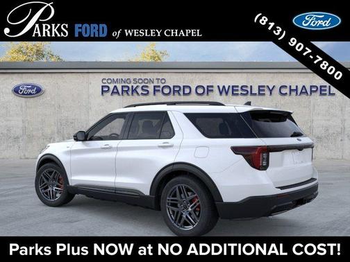 Star White 2026 Ford Explorer ST-Line
