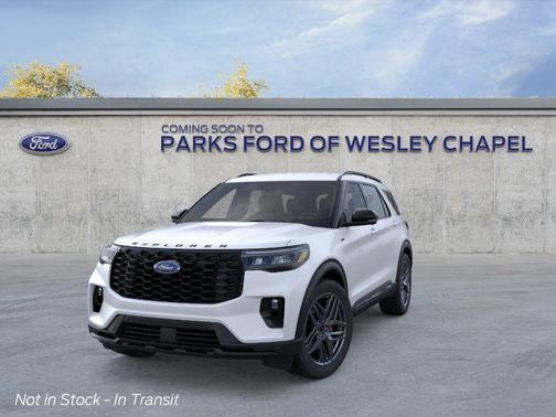Star White 2026 Ford Explorer ST-Line