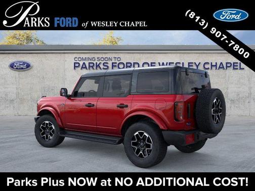 Ruby Red Metallic Tinted Clearcoat 2026 Ford Bronco Outer Banks