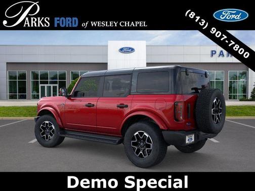 Ruby Red Metallic Tinted Clearcoat 2026 Ford Bronco Outer Banks