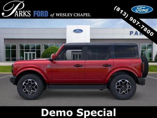 Ruby Red Metallic Tinted Clearcoat 2026 Ford Bronco Outer Banks