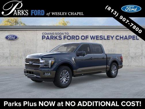 Antimatter Blue Metallic 2026 Ford F-150 King Ranch