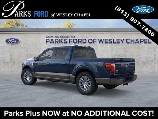 Antimatter Blue Metallic 2026 Ford F-150 King Ranch
