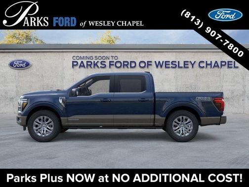 Antimatter Blue Metallic 2026 Ford F-150 King Ranch