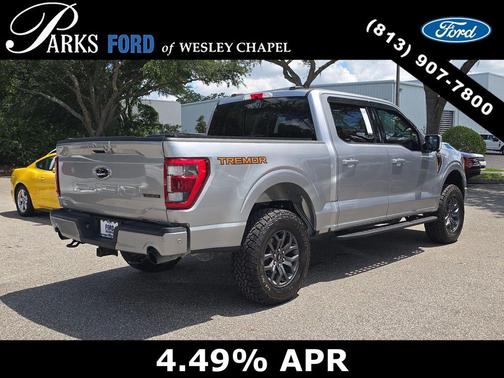 Silver Metallic 2022 Ford F-150 Tremor
