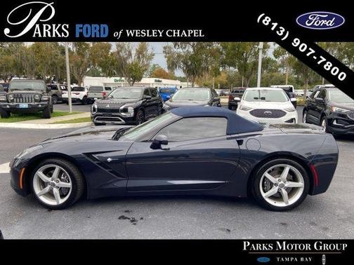 Night Race Blue Metallic 2015 Chevrolet Corvette Stingray