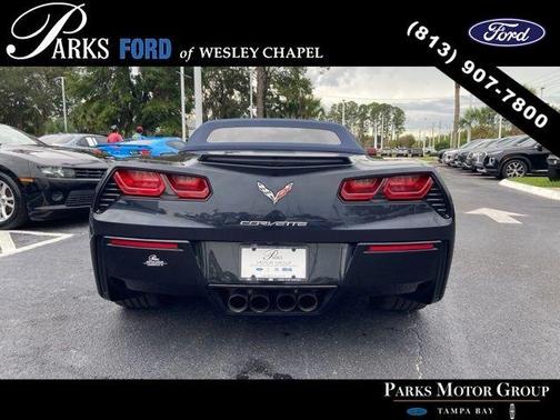Night Race Blue Metallic 2015 Chevrolet Corvette Stingray