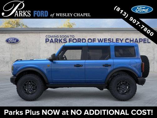 Velocity Blue Metallic 2026 Ford Bronco Badlands