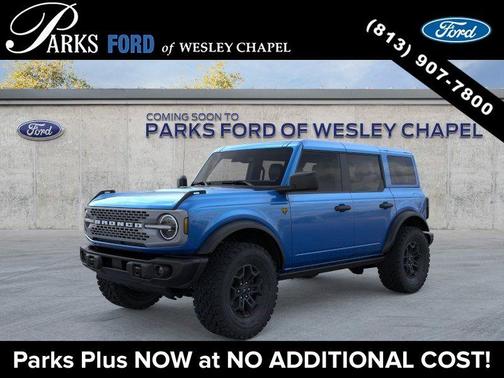 Velocity Blue Metallic 2026 Ford Bronco Badlands