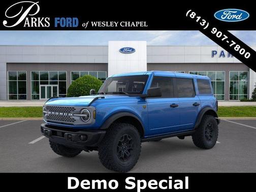 Velocity Blue Metallic 2026 Ford Bronco Badlands