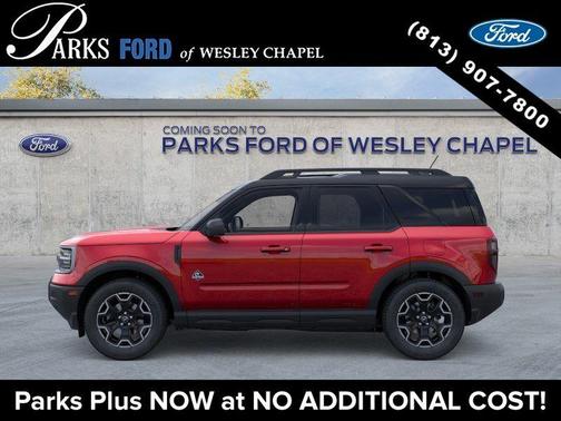 Ruby Red Metallic Tinted Clearcoat 2026 Ford Bronco Sport Outer Banks