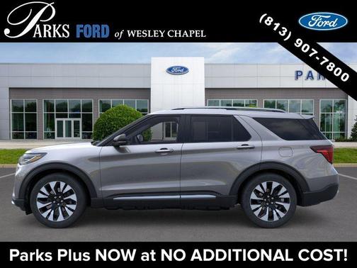 Carbonized Gray Metallic 2026 Ford Explorer Platinum