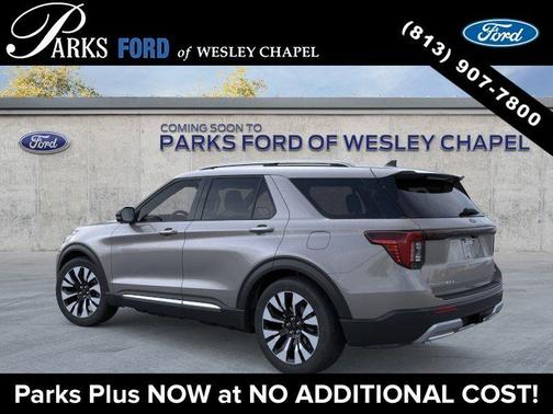Carbonized Gray Metallic 2026 Ford Explorer Platinum