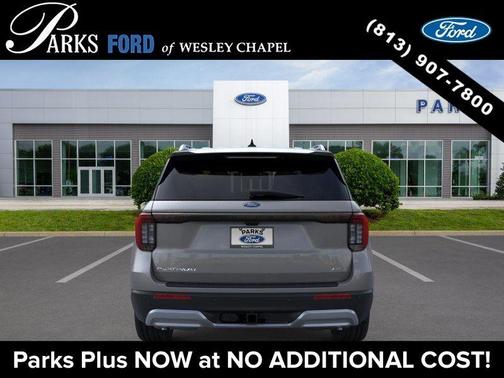 Carbonized Gray Metallic 2026 Ford Explorer Platinum