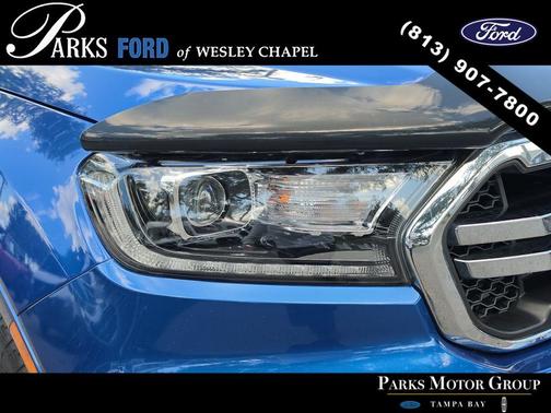 Lightning Blue Metallic 2019 Ford Ranger Lariat