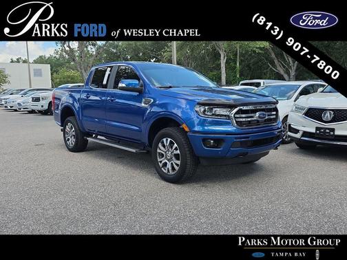Lightning Blue Metallic 2019 Ford Ranger Lariat