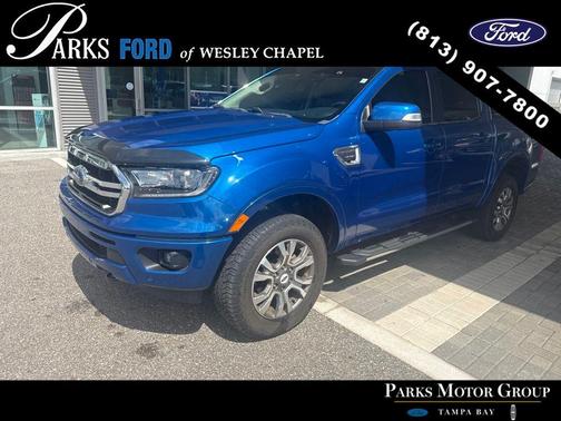 Lightning Blue Metallic 2019 Ford Ranger Lariat
