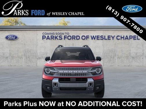 Ruby Red Metallic Tinted Clearcoat 2026 Ford Bronco Sport Badlands
