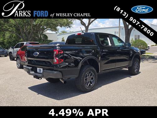 Shadow Black 2024 Ford Ranger XLT