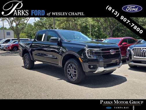 Shadow Black 2024 Ford Ranger XLT