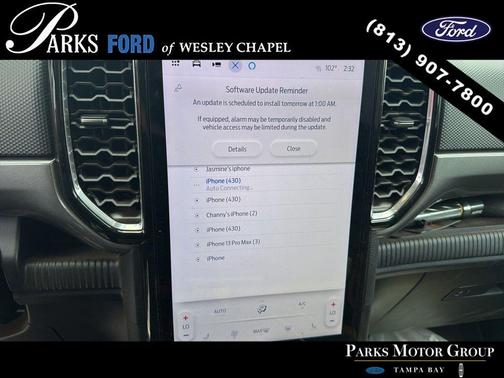 Shadow Black 2024 Ford Ranger XLT