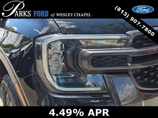 Shadow Black 2024 Ford Ranger XLT