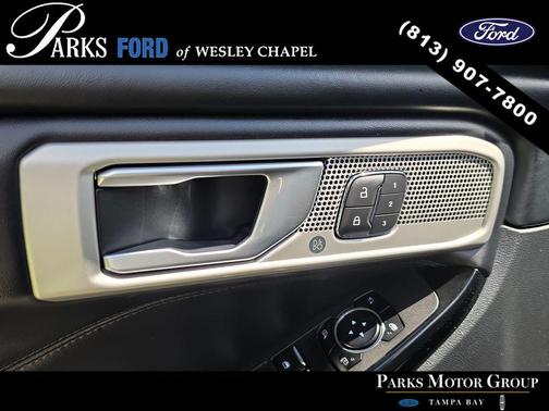 Agate Black Metallic 2023 Ford Explorer Platinum