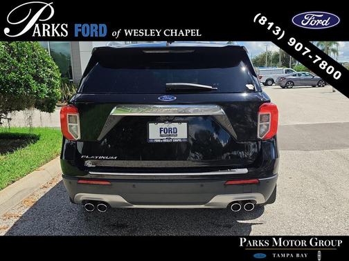 Agate Black Metallic 2023 Ford Explorer Platinum