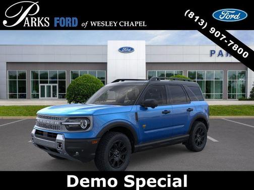 Velocity Blue Metallic 2026 Ford Bronco Sport Badlands
