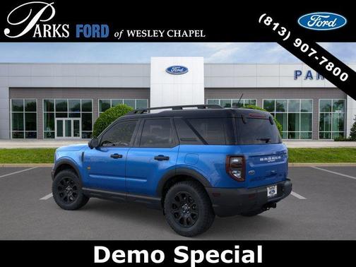 Velocity Blue Metallic 2026 Ford Bronco Sport Badlands