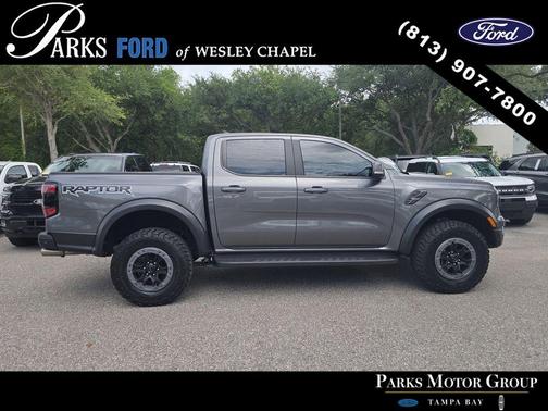Gray Metallic 2024 Ford Ranger Raptor