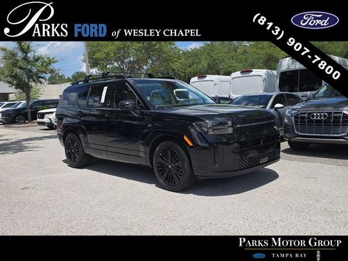 Phantom Black 2025 Hyundai SANTA FE HEV Calligraphy