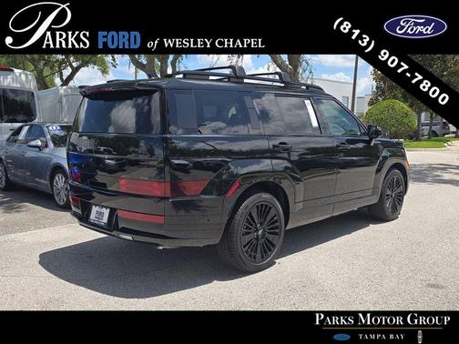 Phantom Black 2025 Hyundai SANTA FE HEV Calligraphy