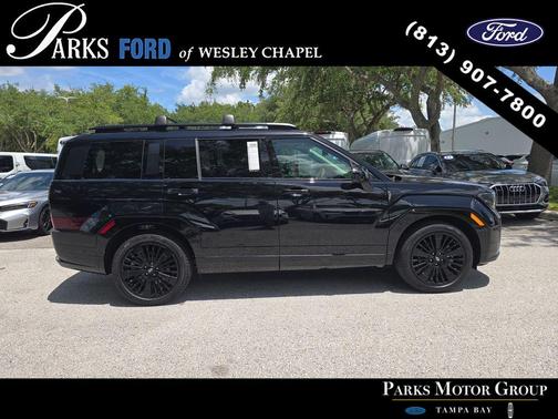 Phantom Black 2025 Hyundai SANTA FE HEV Calligraphy