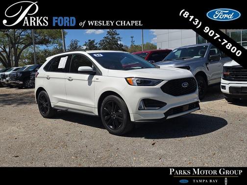 Star White 2024 Ford Edge ST Line