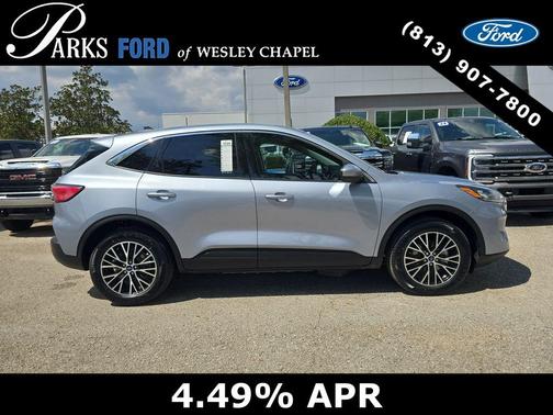 Ice Blue 2022 Ford Escape PHEV SEL