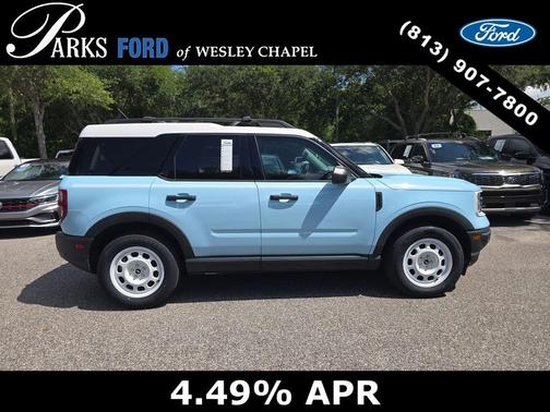 Blue 2023 Ford Bronco Sport Heritage