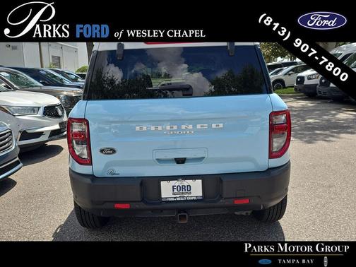 Blue 2023 Ford Bronco Sport Heritage