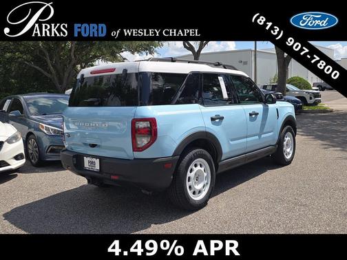 Blue 2023 Ford Bronco Sport Heritage