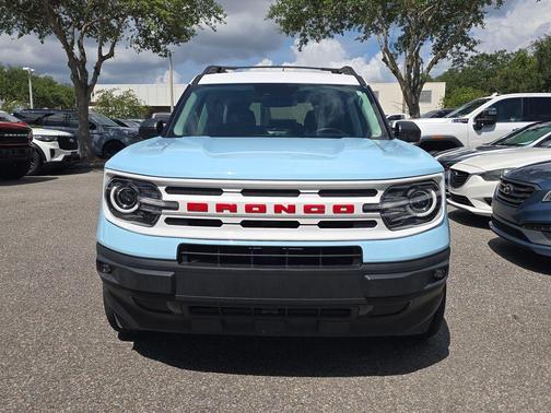 Blue 2023 Ford Bronco Sport Heritage