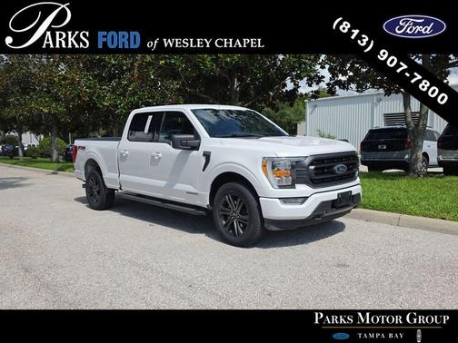 White Metallic 2021 Ford F-150 XLT