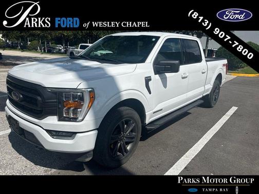 White Metallic 2021 Ford F-150 XLT