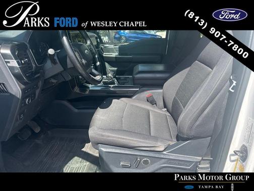 White Metallic 2021 Ford F-150 XLT