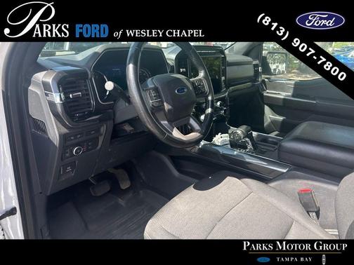 White Metallic 2021 Ford F-150 XLT